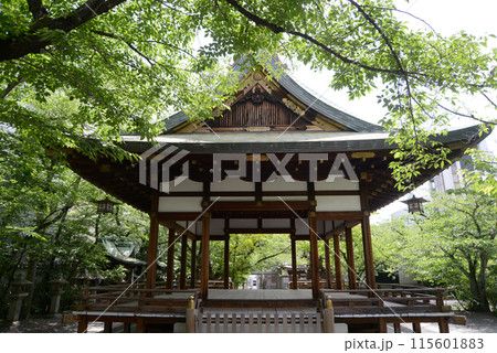 天孫神社　拝殿　滋賀県大津市 115601883