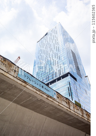 首都高リフレッシュ工事実施中の渋谷駅西口周辺　2024.06 タテ 115602365