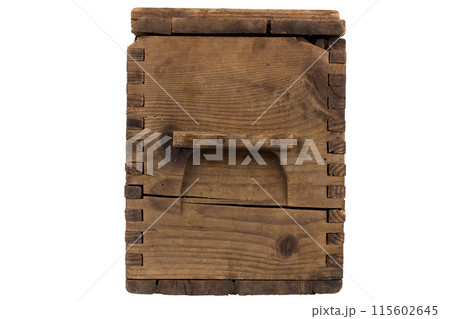 army ammunition wooden crate. top view. army ammunition wooden crate. top view. 115602645