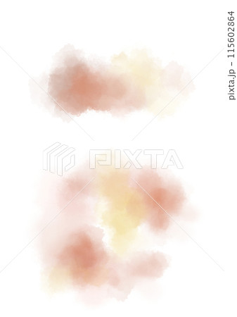 赤色の水彩テクスチャ背景 115602864