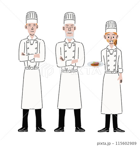 職業_料理人_レストラン 115602989