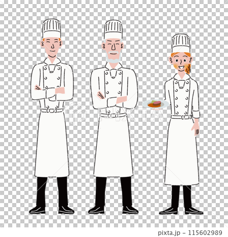 職業_料理人_レストラン 115602989