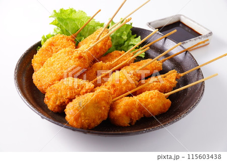 串揚げ 串カツ 串揚げ 串カツ 115603438