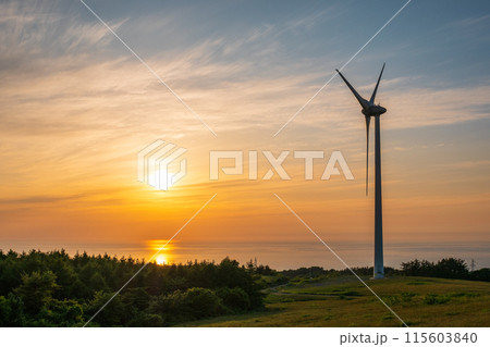 仁賀保高原（夕景） 115603840