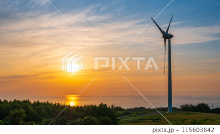 仁賀保高原(夕景) 仁賀保高原(夕景) 115603842