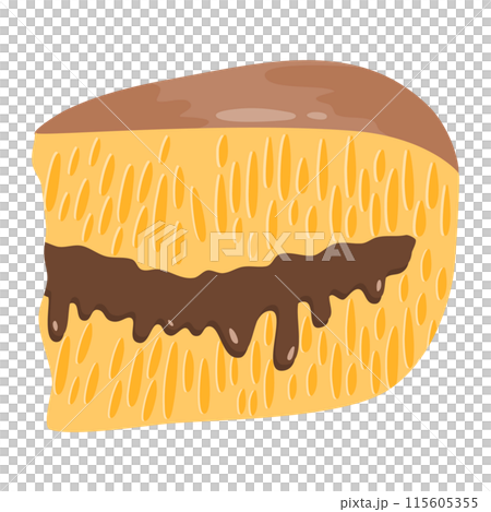 illustration sweet martabak indonesian food  115605355