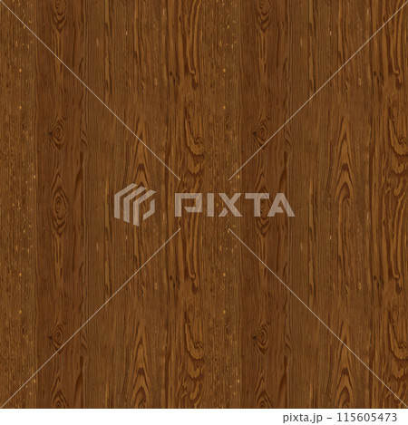 シームレス素材　繰り返し可能な木目テクスチャ (1) 115605473