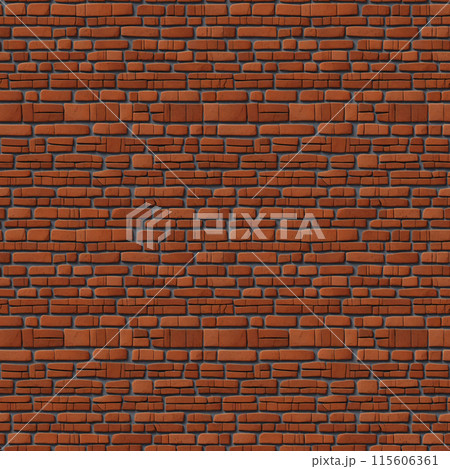 シームレス素材 繰り返し可能なレンガテクスチャ (4) シームレス素材 繰り返し可能なレンガテクスチャ (4) 115606361