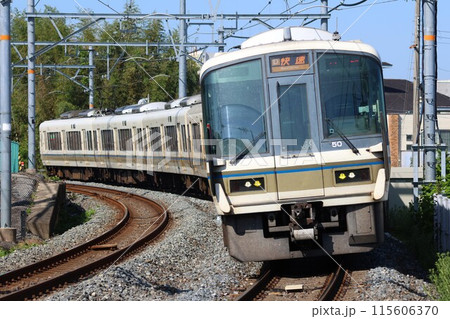 【JR西日本】221系 快速(奈良線:JR小倉駅) 【JR西日本】221系 快速(奈良線:JR小倉駅) 115606370