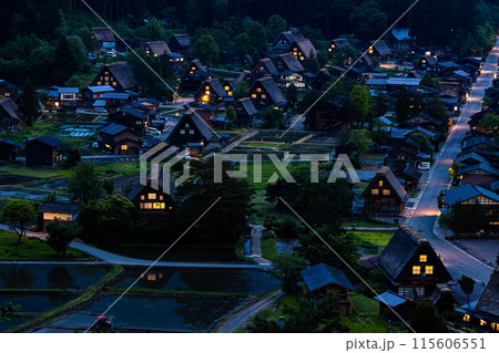 【岐阜県_白川郷】日本の原風景・初夏 【岐阜県_白川郷】日本の原風景・初夏 115606551