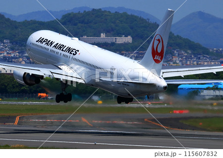 大阪国際空港 JAL 飛行機 離陸 スカイパーク 大阪国際空港 JAL 飛行機 離陸 スカイパーク 115607832