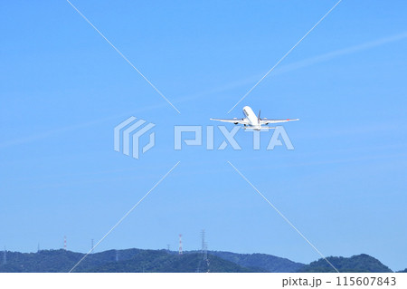 大阪国際空港　JAL　飛行機　離陸　スカイパーク 115607843