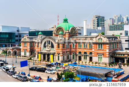 Historic building of Seoul Station in South Korea Historic building of Seoul Station in South Korea 115607959
