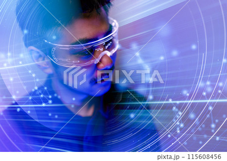 サイバーパンクイメージ サイバーパンクイメージ 115608456