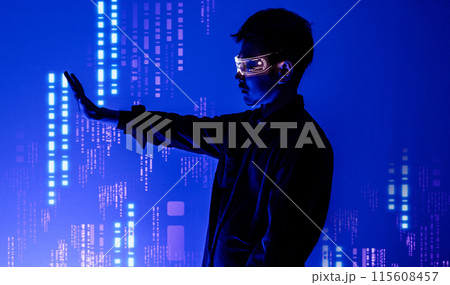 サイバーパンクイメージ 115608457
