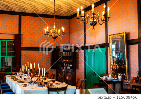 長崎出島 和蘭商館跡 カピタン部屋 2階 大広間　【長崎市】 115609456