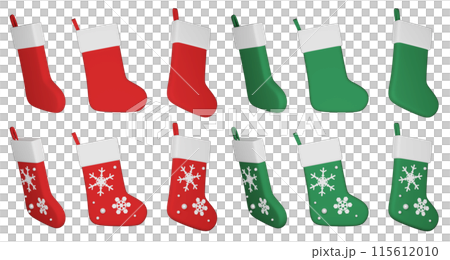 Christmas Socks red and green color Christmas Socks red and green color 115612010