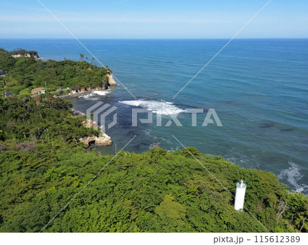 茨城　日立　川尻灯台（ドローン空撮） 115612389
