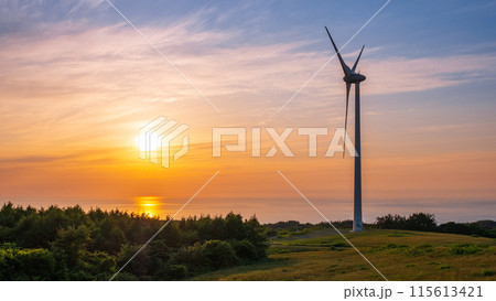 仁賀保高原(夕景) 仁賀保高原(夕景) 115613421