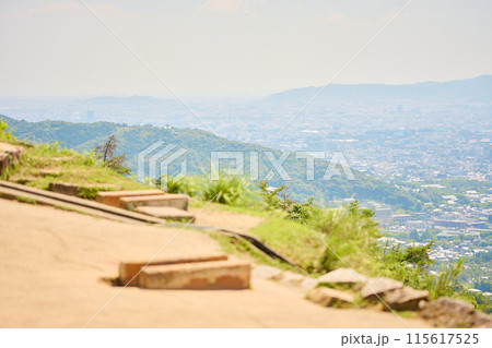 大文字山の展望スポットから見た景色 115617525