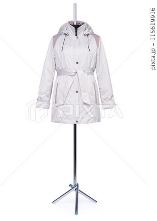 Women's and men's clothing on a mannequin 115619916