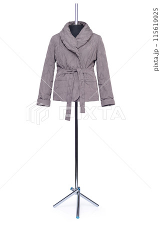 Women's and men's clothing on a mannequin 115619925