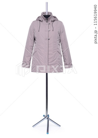 Women's and men's clothing on a mannequin 115619940