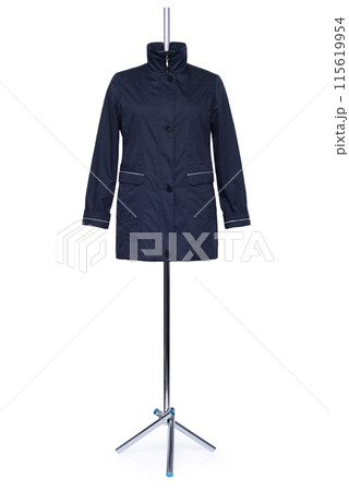 Women's and men's clothing on a mannequin Women's and men's clothing on a mannequin 115619954