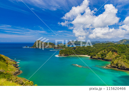 小笠原諸島・父島 中山峠展望台から望む絶景 小笠原諸島・父島 中山峠展望台から望む絶景 115620466