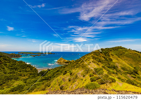 小笠原諸島・父島 中山峠展望台から望む絶景 小笠原諸島・父島 中山峠展望台から望む絶景 115620479