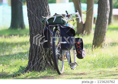 長距離ツーリング　キャンピング仕様の自転車 115620762