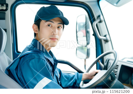 男性トラックドライバー 115621200