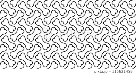 Dog bone seamless pattern cartoon doodle vector tile background gift wrapping paper repeat wallpaper illustration scarf isolated white design 115621459