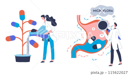 Scientists Conducting Advanced Research vector 115622027