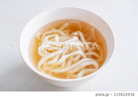 レンジ加熱で素うどん レンジ加熱で素うどん 115622038