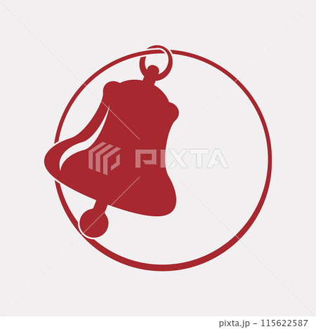 Vector logo design bell 115622587
