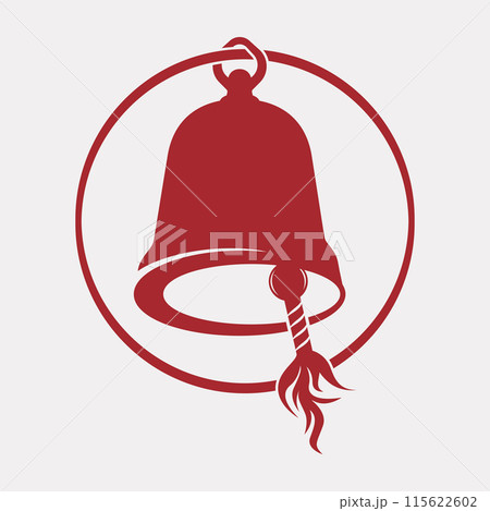Vector logo design bell Vector logo design bell 115622602