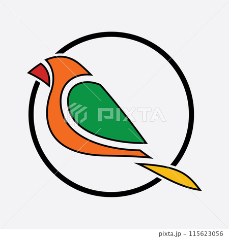 bird logo vector illustrations design icon logo bird logo vector illustrations design icon logo 115623056