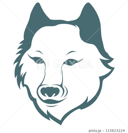 Wolf vector illustration design Wolf vector illustration design 115623224