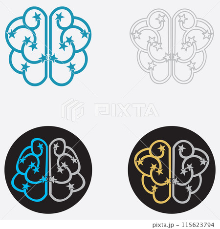 Health Brain vector illustration Health Brain vector illustration 115623794