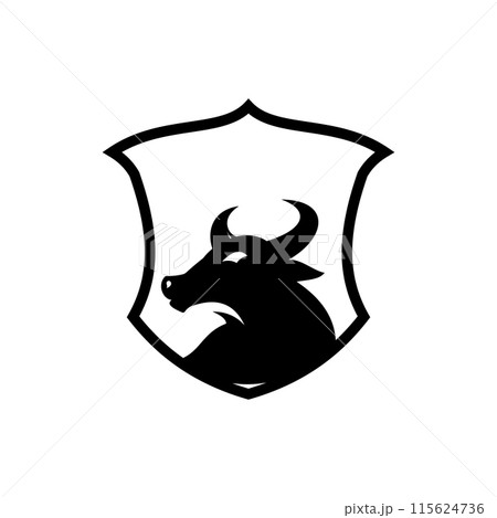 abstract bull logo vector illustrations design icon logo abstract bull logo vector illustrations design icon logo 115624736