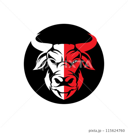 abstract bull logo vector illustrations design icon logo abstract bull logo vector illustrations design icon logo 115624760