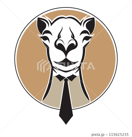 Camel Icon Vector illustration 115625235