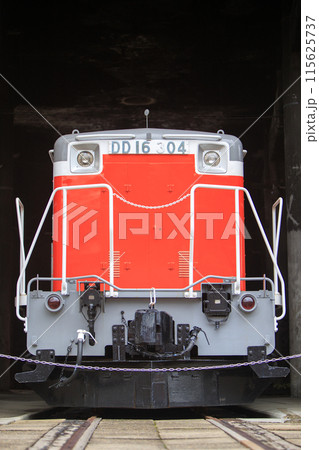 国鉄DD16形ディーゼル機関車(津山まなびの鉄道館) 国鉄DD16形ディーゼル機関車(津山まなびの鉄道館) 115625737