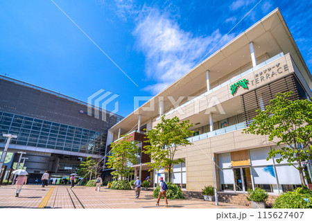 日本の横浜都市景観　たまプラーザ駅などを望む＝令和6年6月11日 115627407