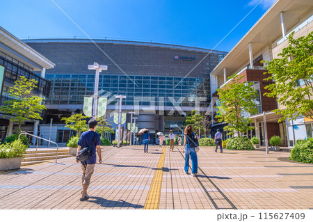 日本の横浜都市景観　たまプラーザ駅などを望む＝令和6年6月11日 115627409