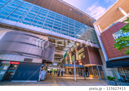 日本の横浜都市景観　たまプラーザ駅などを望む＝令和6年6月11日 115627415