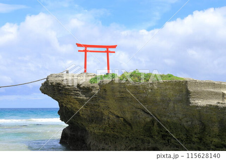 《静岡県》伊豆白浜海岸・エメラルドグリーンの美しいビーチ 115628140