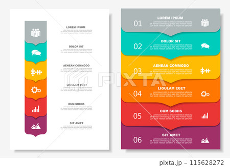 Infographic design template with place for your data. Vector illustration. Infographic design template with place for your data. Vector illustration. 115628272