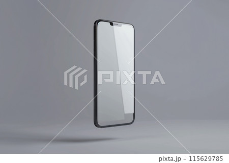 白い背景のスマートフォン 白い背景のスマートフォン 115629785